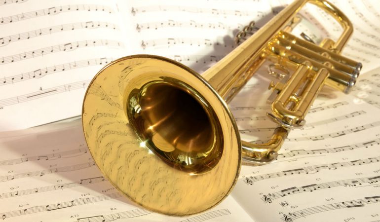 Mendini MPT-N Nickel Plated B Flat Pocket Trumpet
